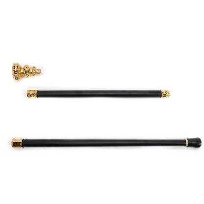 Carved Metal Fashion Stick