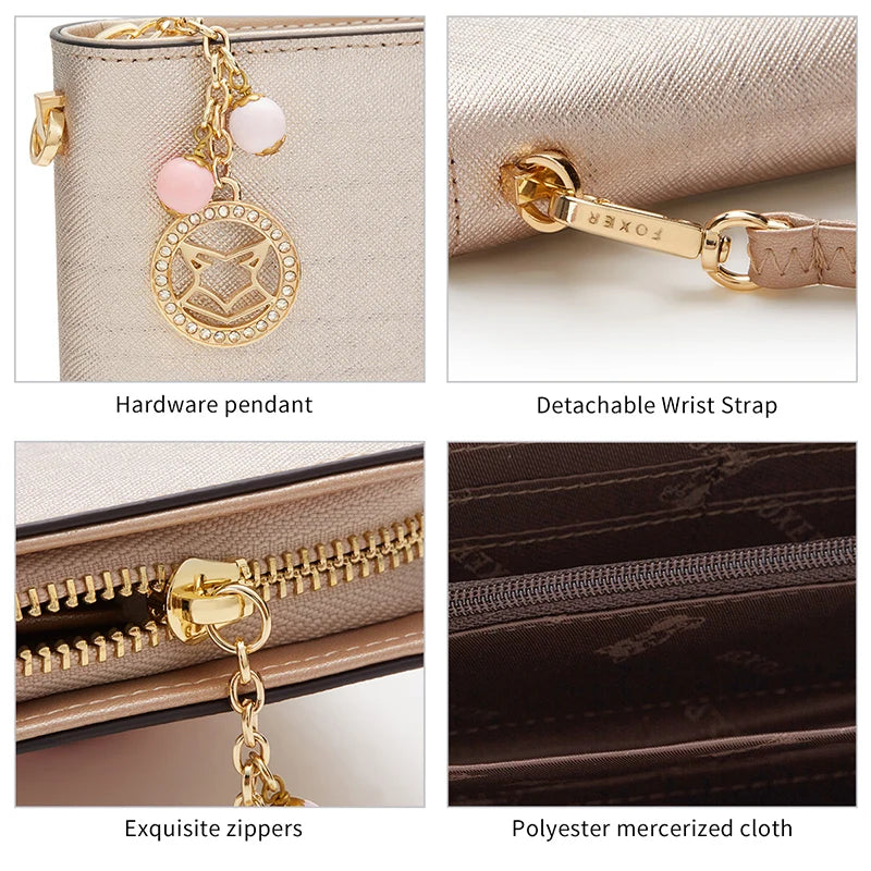 Fashion Zipper Long Wallet