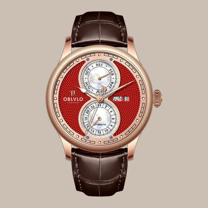 Blue Leather Strap Automatic