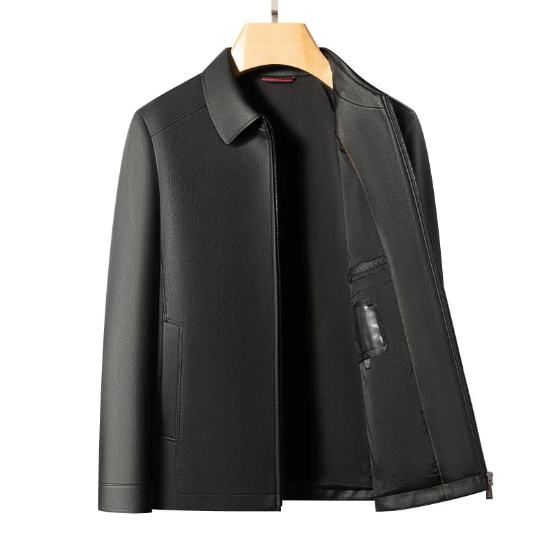 Men’s Sheepskin Leather Jacket