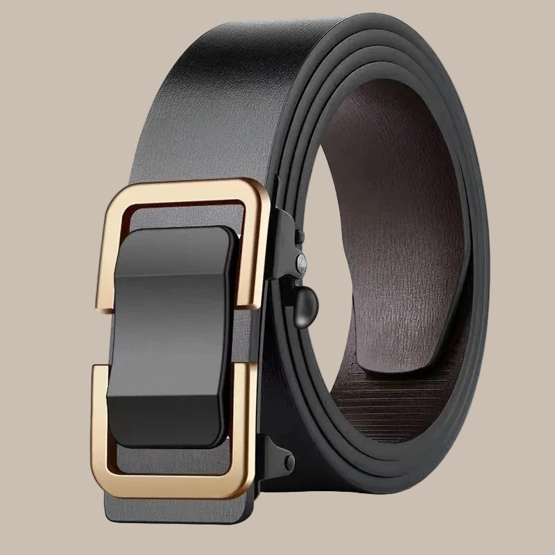 Unisex Split Leather Belt: