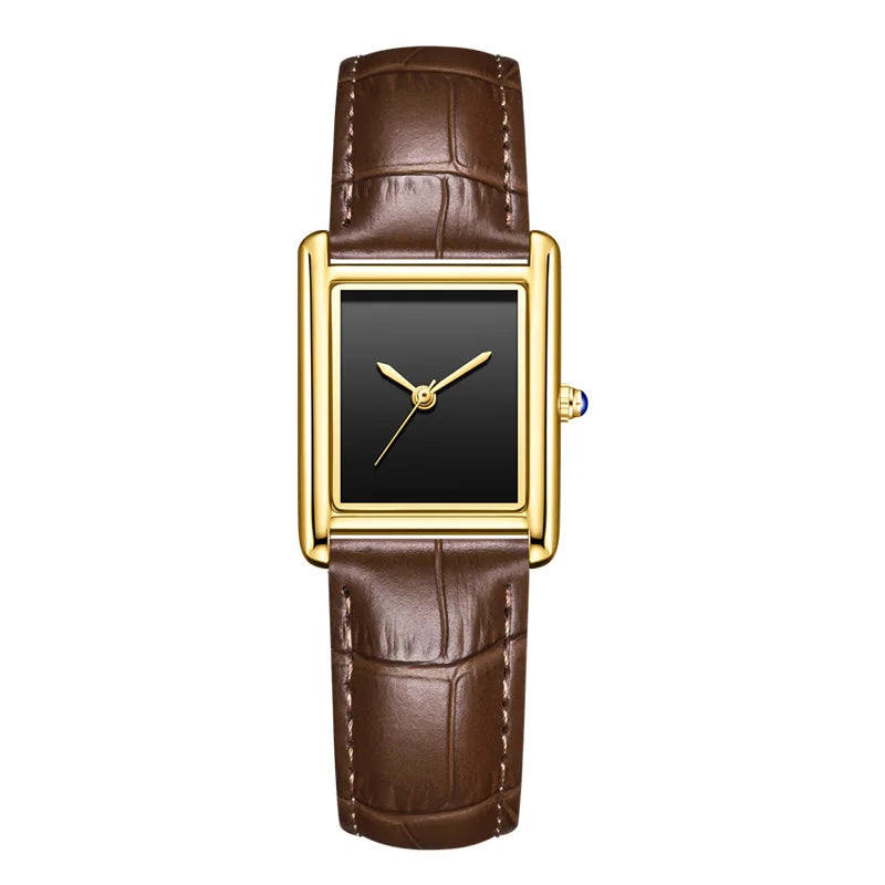 Elegant Leather Strap Watches