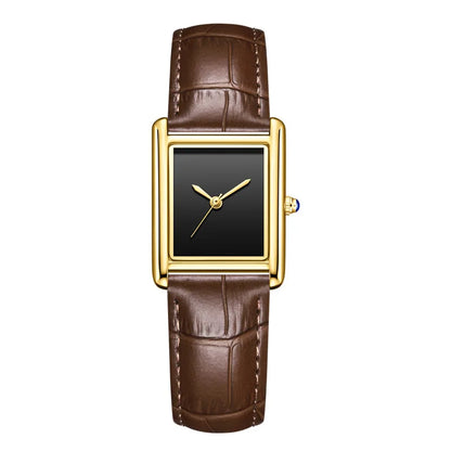 Elegant Leather Strap Watches
