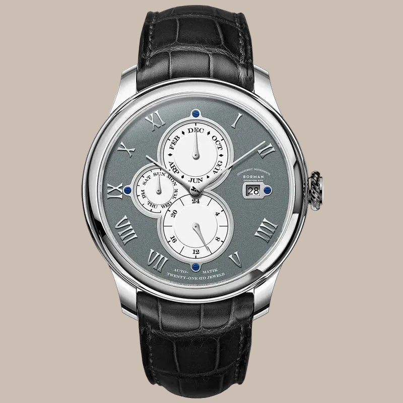 Luxury Retro Multi-Function Dial