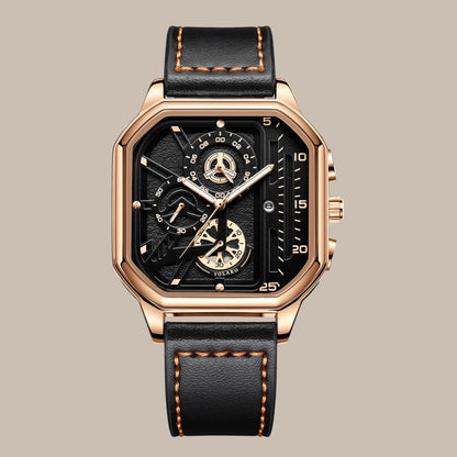 Men's Square Luxury Watch