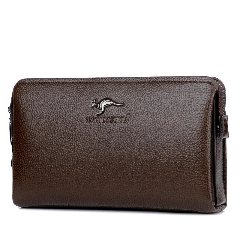 Leather Long Purse Bag