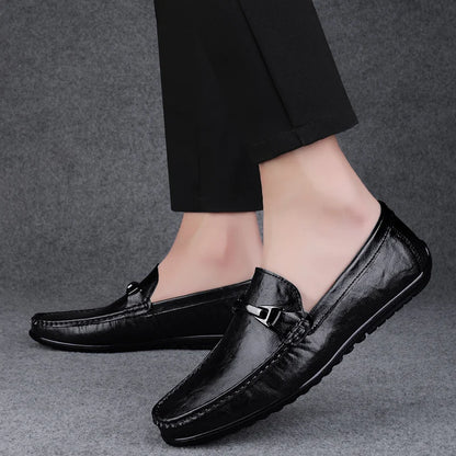 British Style Casual Moccasins