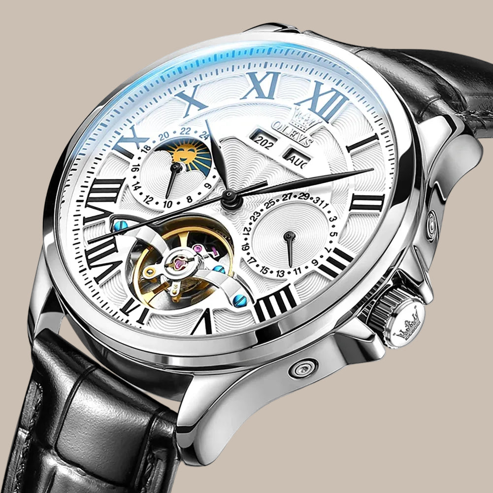 Automatic Hollow Hand Clock