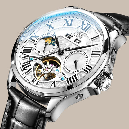 Automatic Hollow Hand Clock