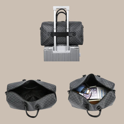 Men’s Black Travel Bag