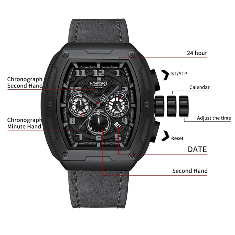 Luxury Quartz Chronograph