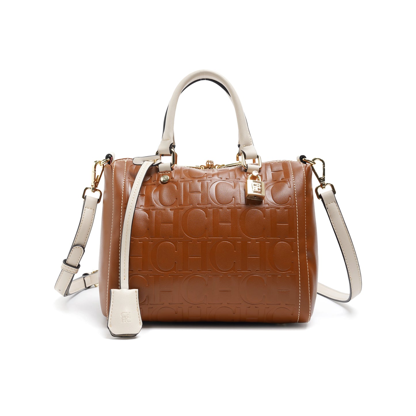 PU Material Lock Design Bag