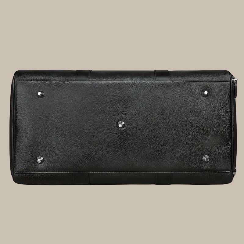 Stylish Leather Weekend Bag