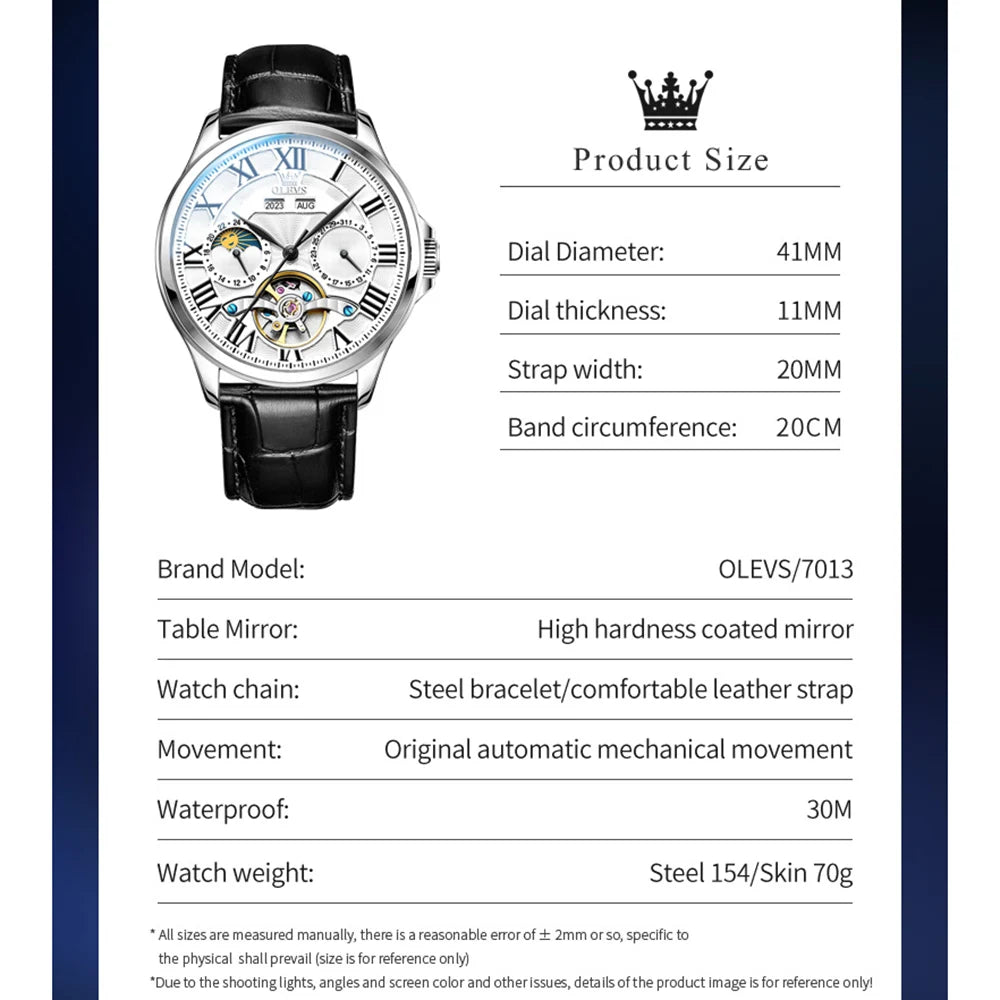 Automatic Hollow Hand Clock