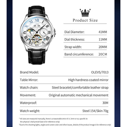 Automatic Hollow Hand Clock
