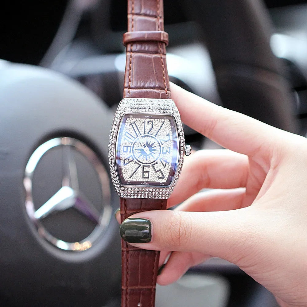 Tonneau Oval Diamond Dial
