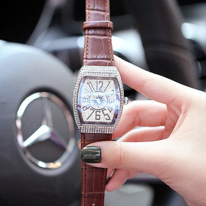 Tonneau Oval Diamond Dial