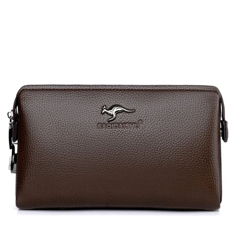 Leather Long Purse Bag