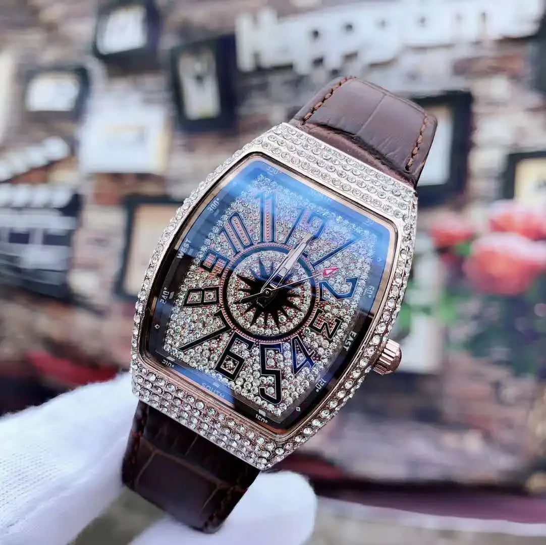 Tonneau Oval Diamond Dial
