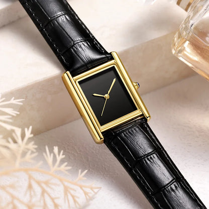 Elegant Leather Strap Watches
