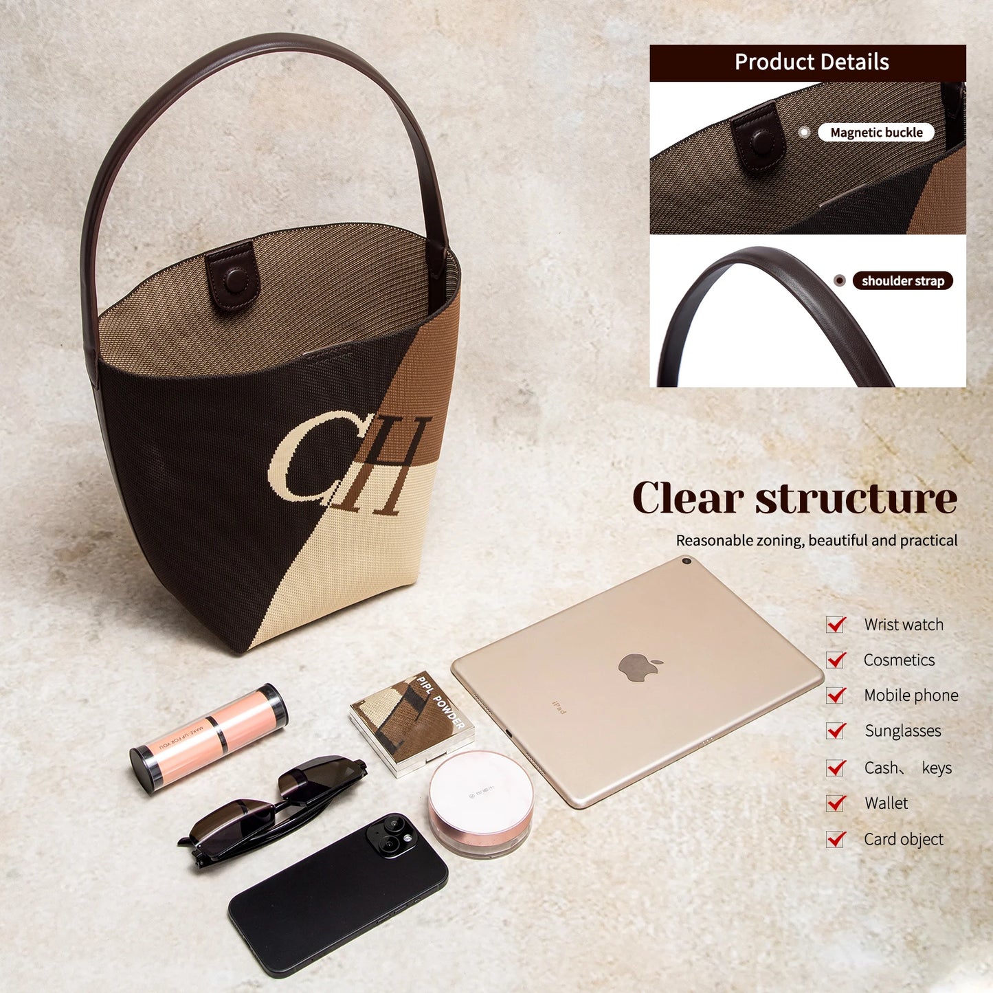 Spacious for Daily Essentials