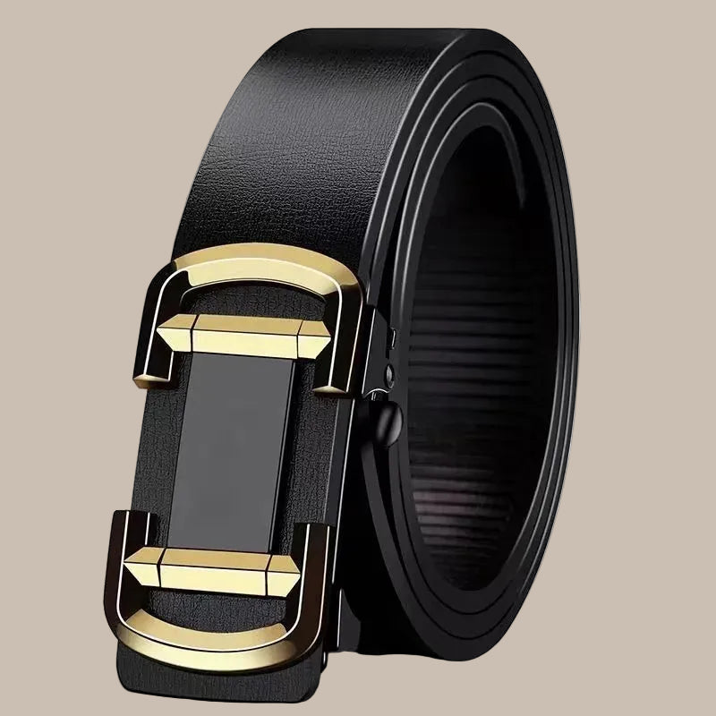 Unisex Split Leather Belt: