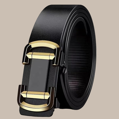Unisex Split Leather Belt: