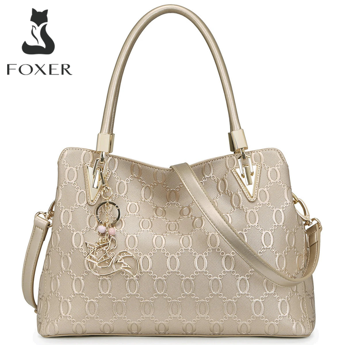 Split Leather Shoulder Bag
