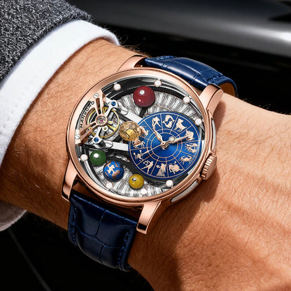 Rotatable Crystal Men’s Watch