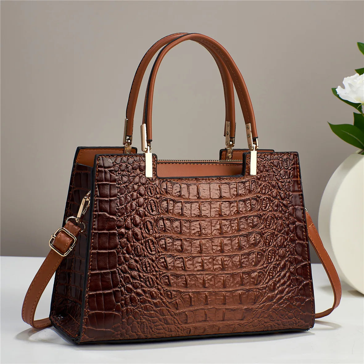 2026 Trendy PU Leather Bag