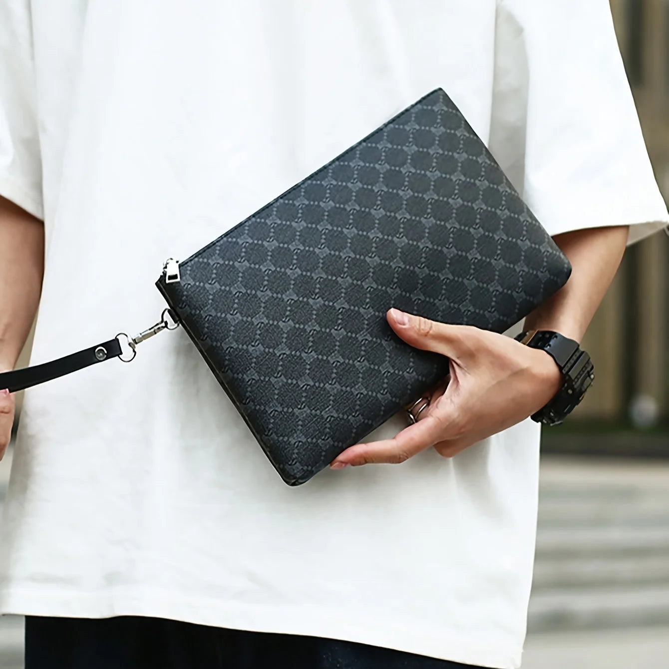 Men’s PU Clutch Bag
