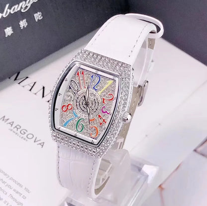 Tonneau Oval Diamond Dial