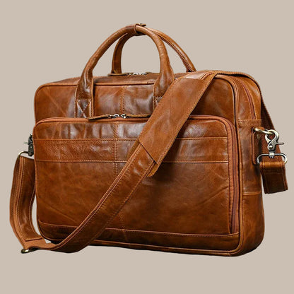 Cowhide Business Bag
