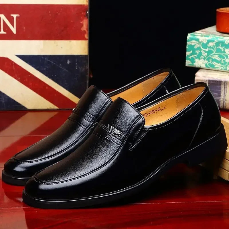 Men's Slip-On PU Leather Loafers