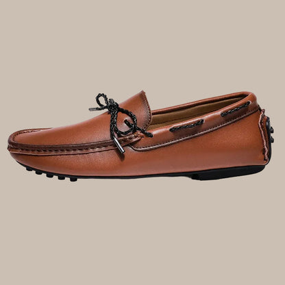 Croc Leather Loafers