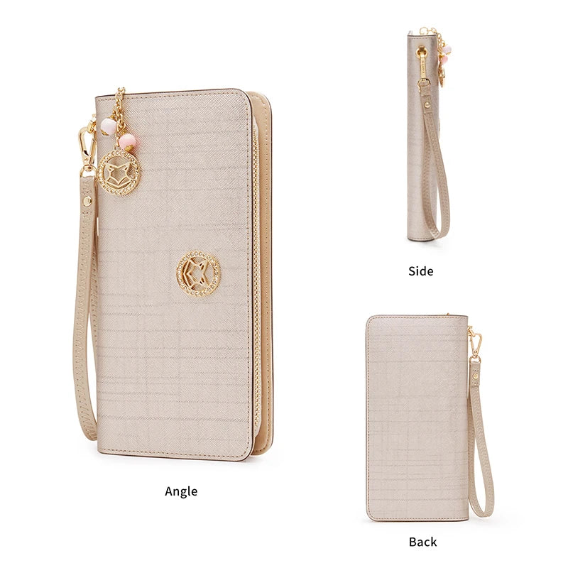 Fashion Zipper Long Wallet