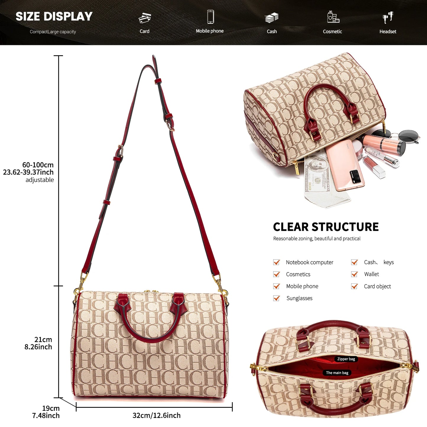 Women’s PU Pillow Bag
