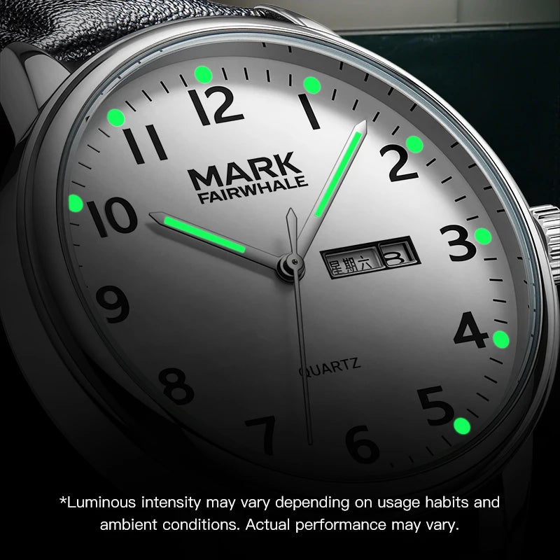 Waterproof Coated Glass Watch
