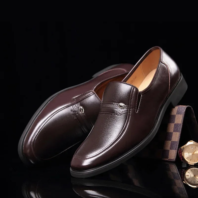 Men's Slip-On PU Leather Loafers