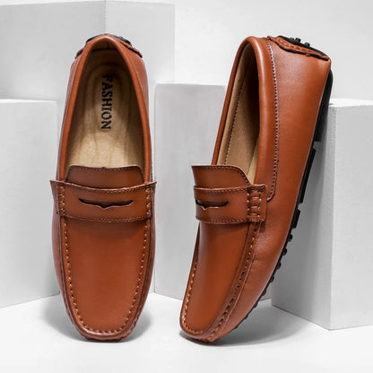 Men’s Split Leather Loafers