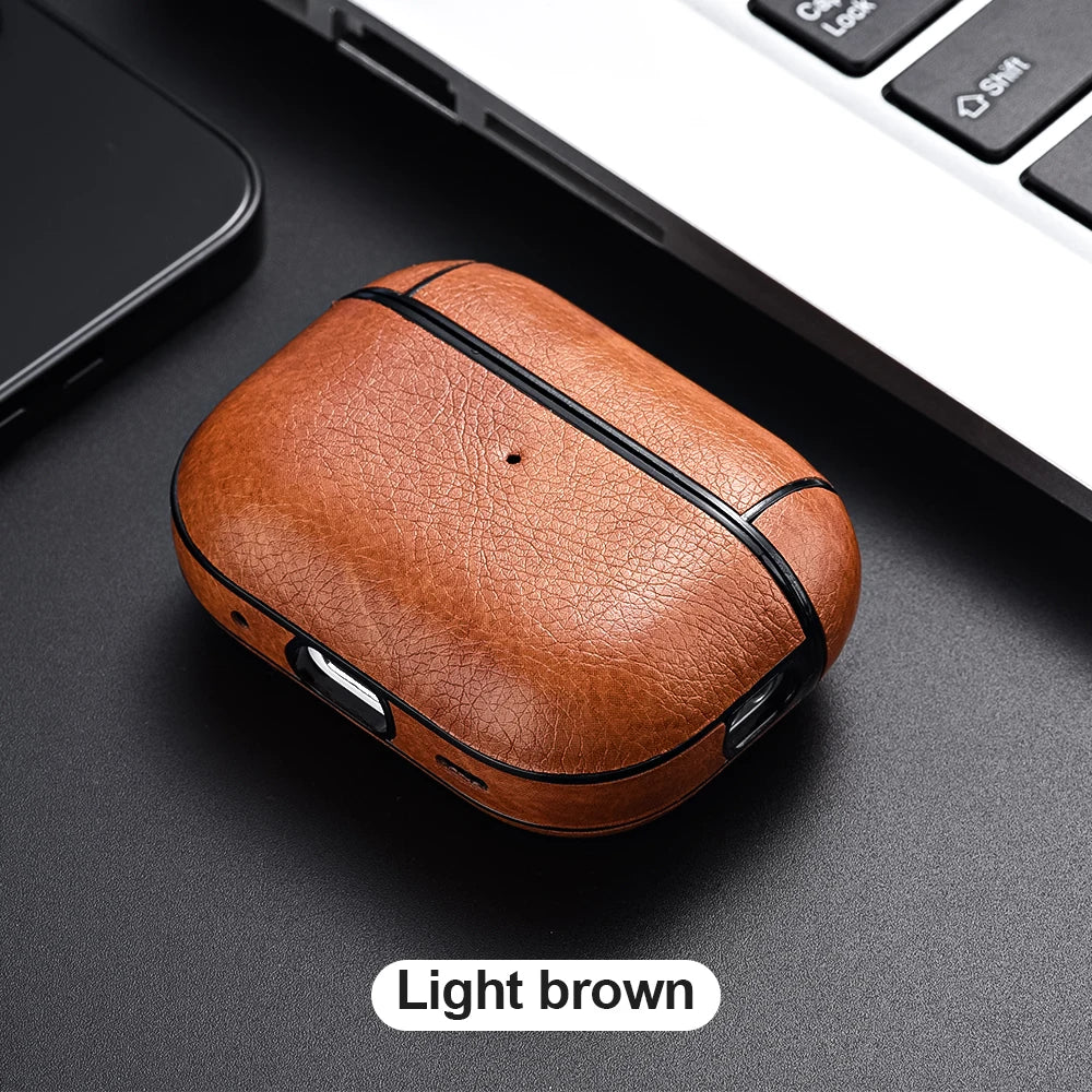 Premium Leather AirPods Case