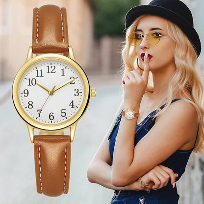 Simple & Stylish Lady Wristwatch