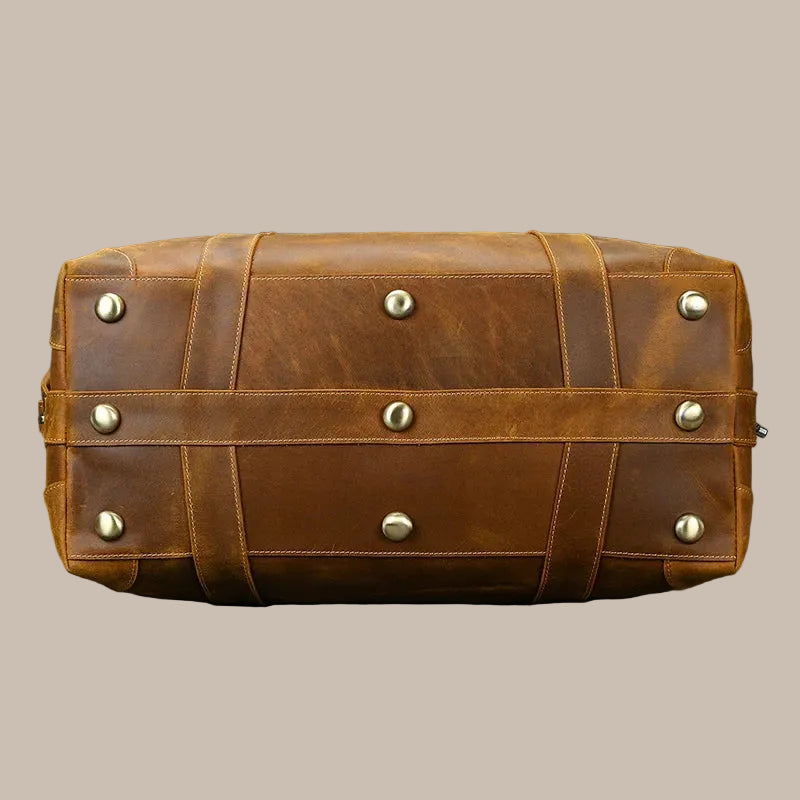 Big Capacity Leather Duffle