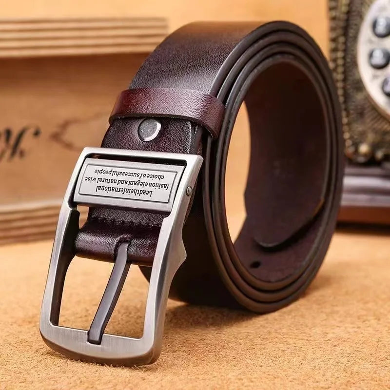Men’s Leather Cowhide Belt