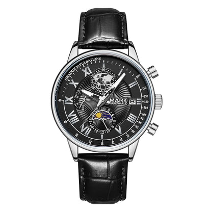 Genuine Leather Strap Watch
