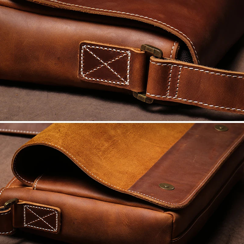 Men’s Leather Shoulder Bag