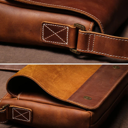 Men’s Leather Shoulder Bag