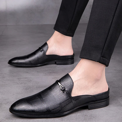 Men’s Leather Slip-On Flats