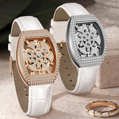 Luxury Diamond Quartz Watch