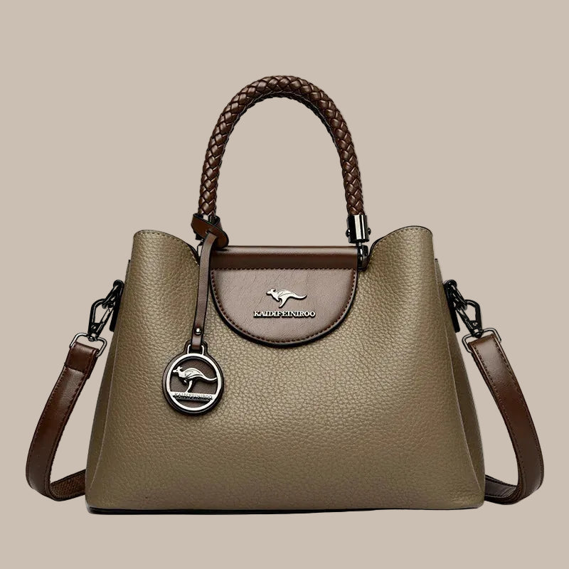 Medium PU Leather Tote